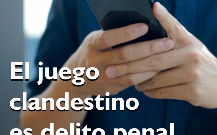 Conciencia social, para combatir el juego ilegal