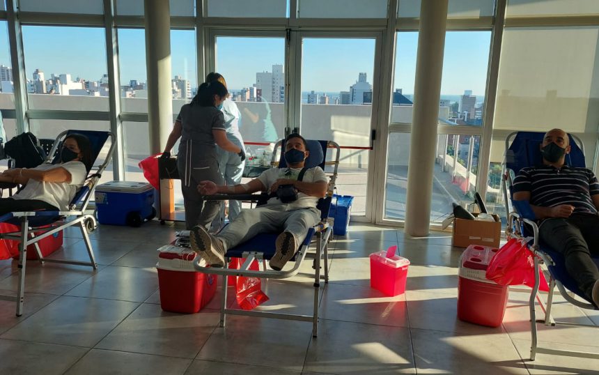 Más solidaridad, más vida: IAFAS realizó su 3.ª colecta de sangre