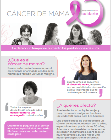 En octubre, IAFAS se tiñe de rosa