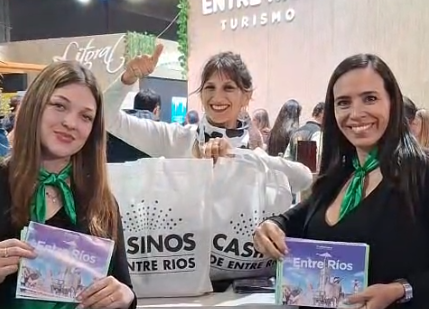 Casinos de Entre Ríos, nuevamente presente en la FIT