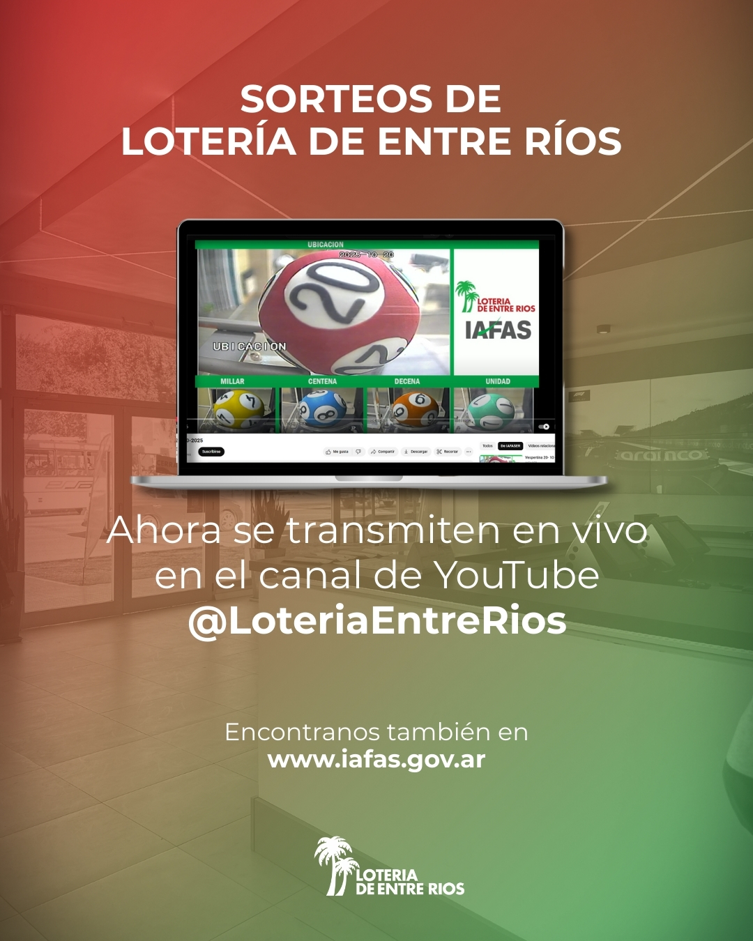 Sorteo en vivo